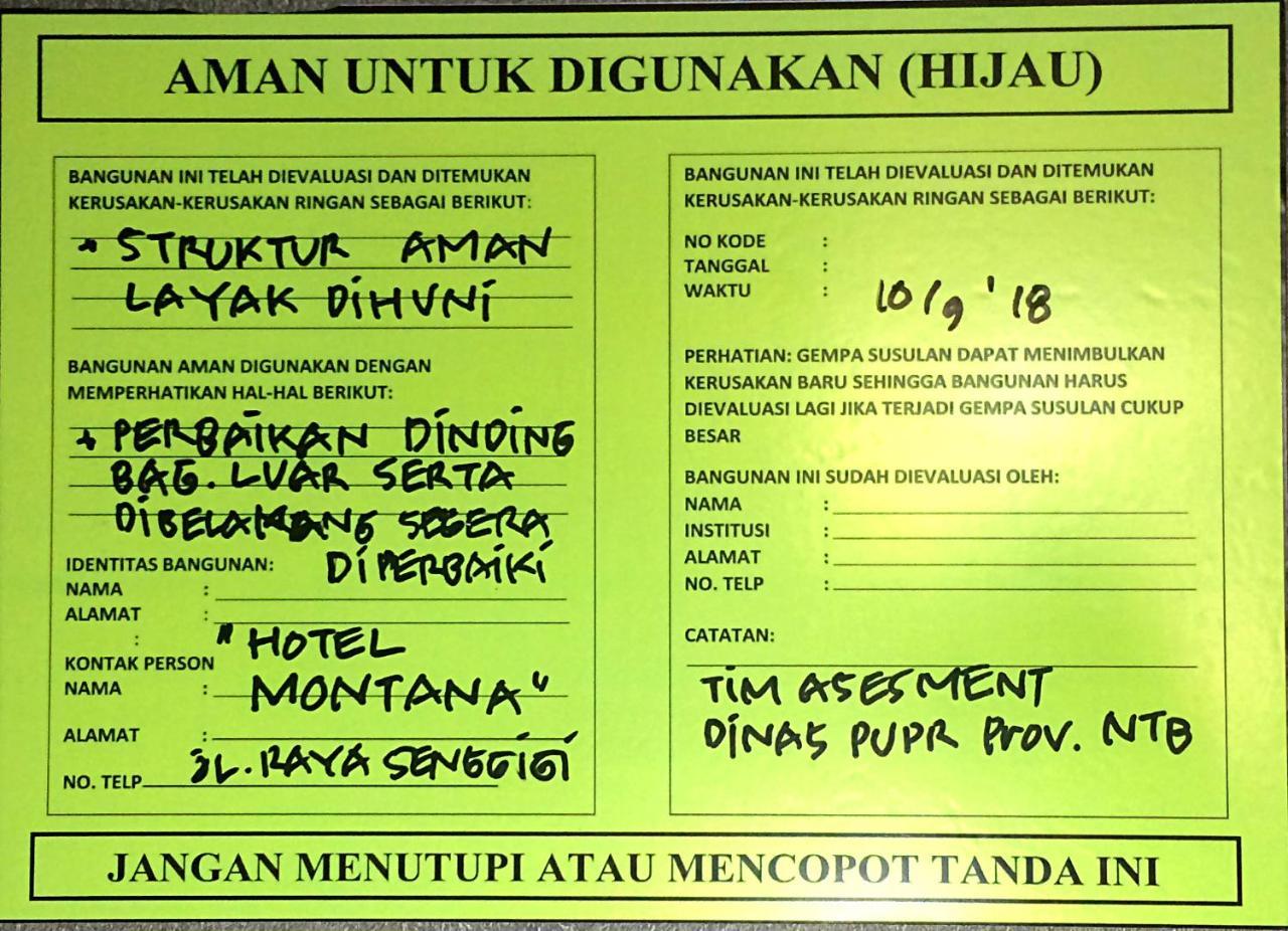 Montana Premier Senggigi Otel Dış mekan fotoğraf